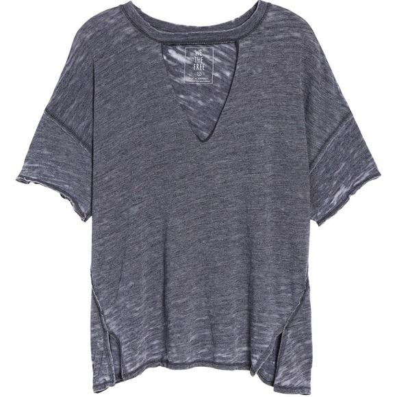Free People Tops - Free People Jordan Burnout Tee